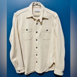 Gustin Off-White Textured Shirt
